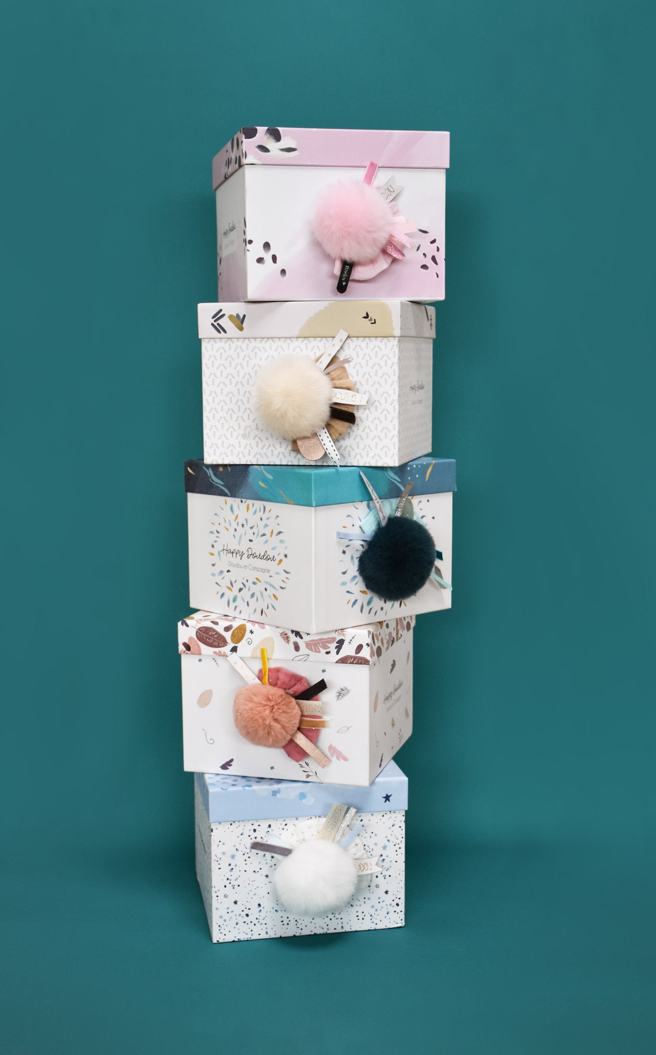 Doudou Et Compagnie HAPPY BOHO Gosedjur Kanin