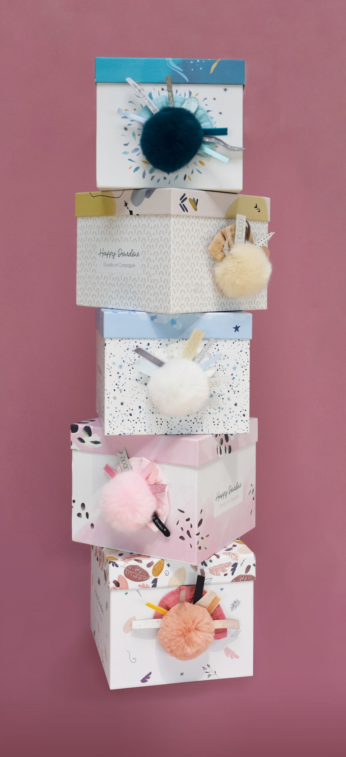 Doudou Et Compagnie HAPPY BOHO Gosedjur Kanin