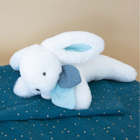 Thumbnail for Doudou Et Compagnie Presentlåda Happy Pop Pompom Bunny Peacock Blue