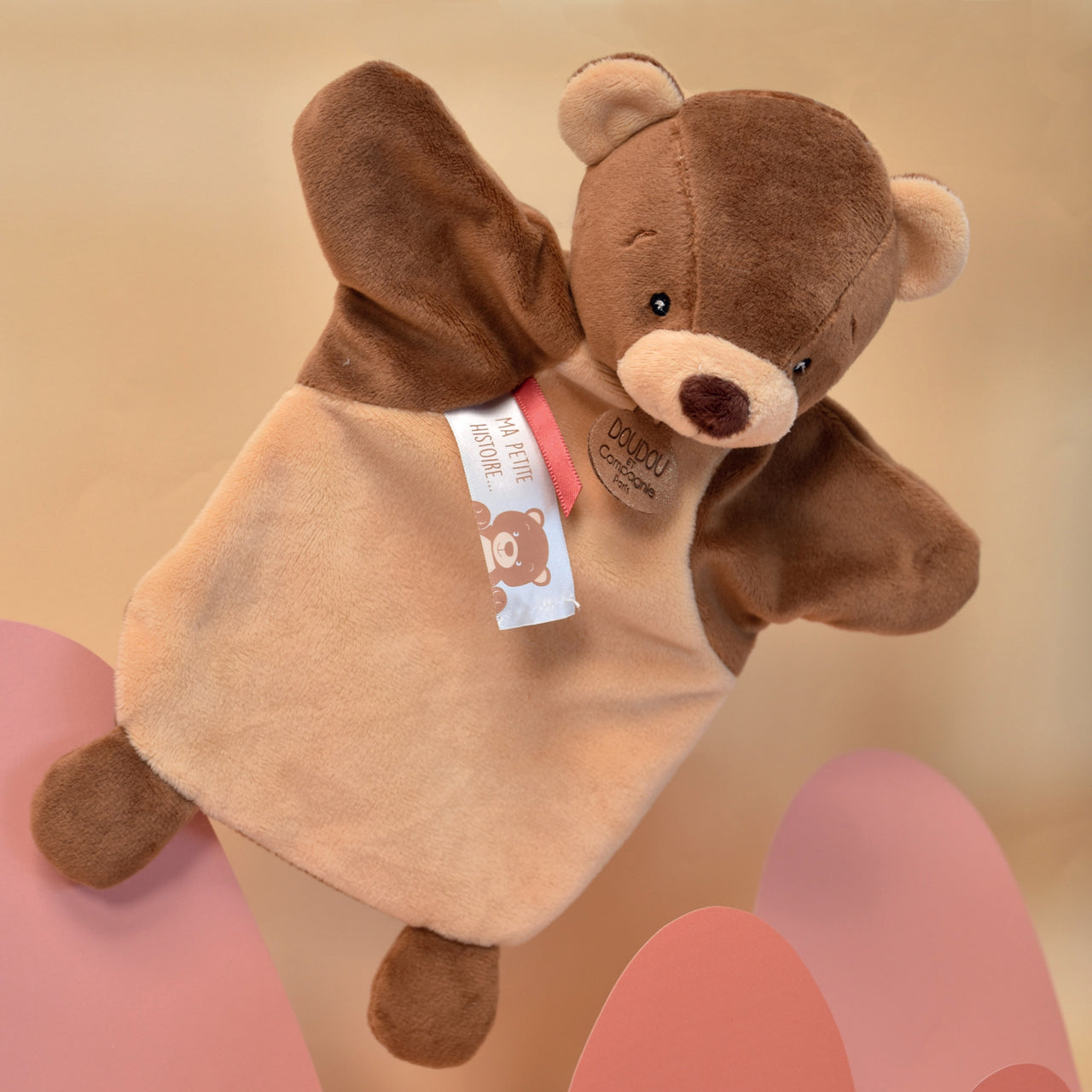 Doudou Et Compagnie DOUDOU Handdocka Bear (25cm)