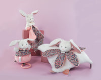Thumbnail for Doudou Et Compagnie Snuttefilt Bohaime Bunny Pink (27cm)