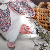Thumbnail for Doudou Et Compagnie Snuttefilt Bohaime Bunny Pink (27cm)
