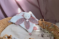 Thumbnail for Doudou Et Compagnie Snuttefilt Bohaime Bunny Pink (27cm)