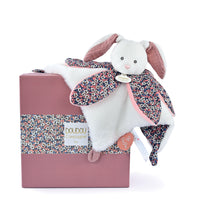 Thumbnail for Doudou Et Compagnie Snuttefilt Bohaime Bunny Pink (27cm)