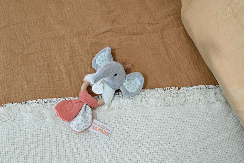 Doudou Et Compagnie Elephant Skallra (15cm)