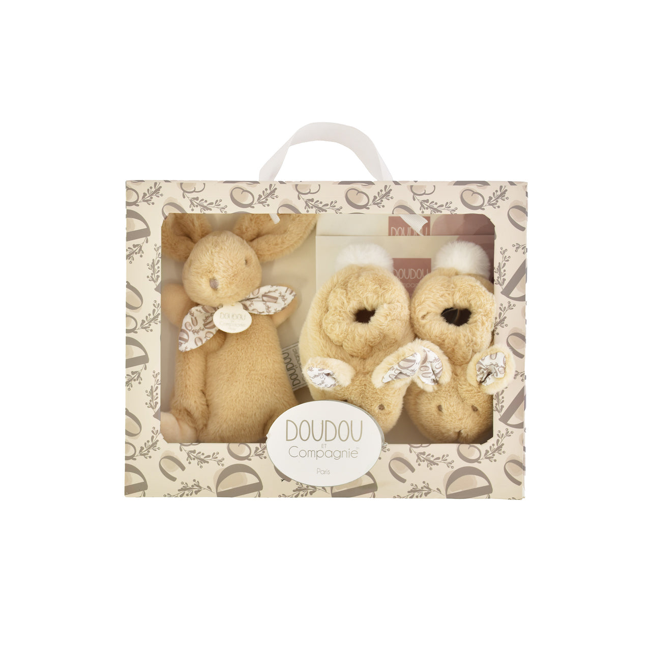 Doudou Et Compagnie Presentlåda Beige