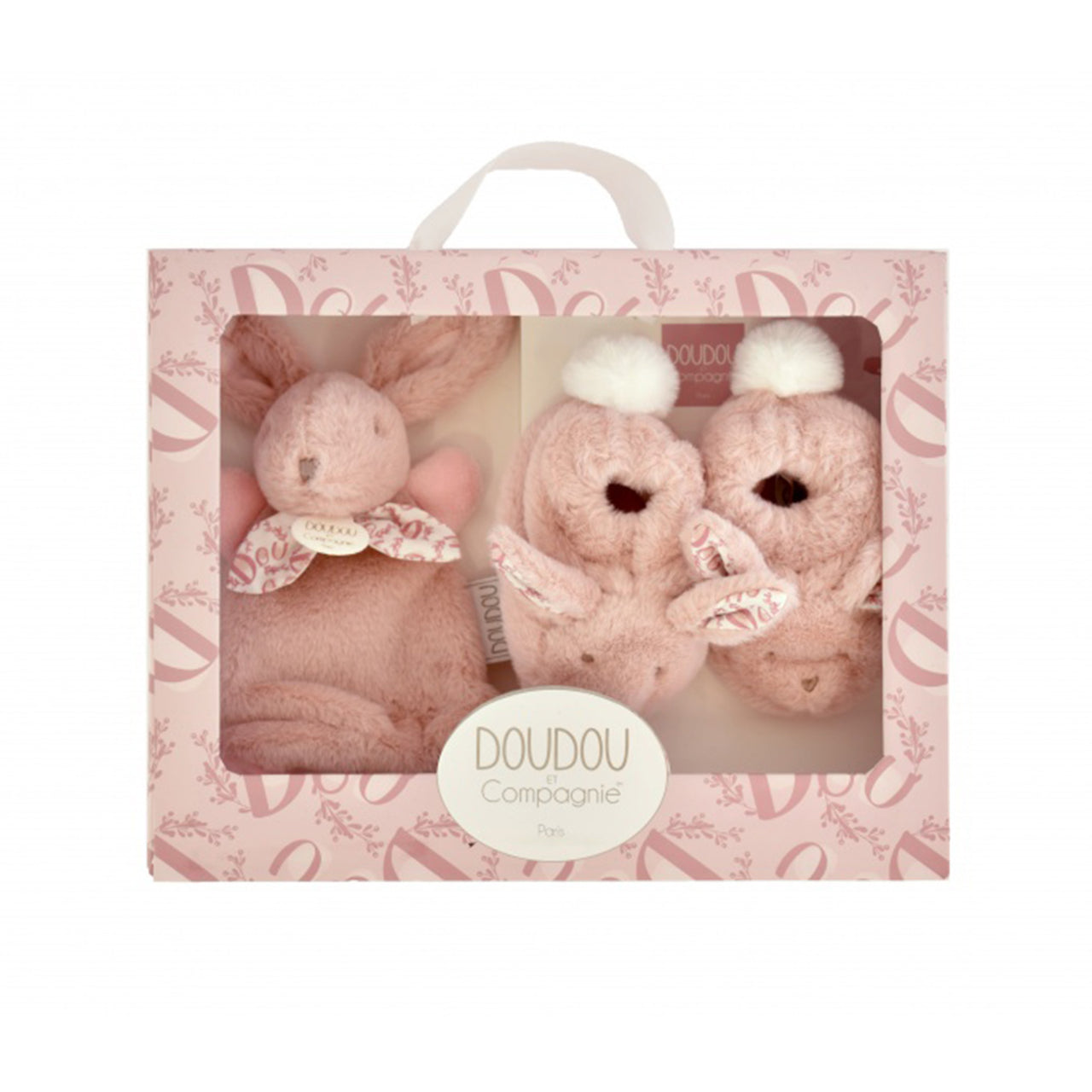 Doudou Et Compagnie Presentlåda Rosa