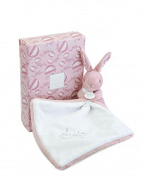 Thumbnail for Doudou Et Compagnie Presentbox Rosa kanin med snuttefilt