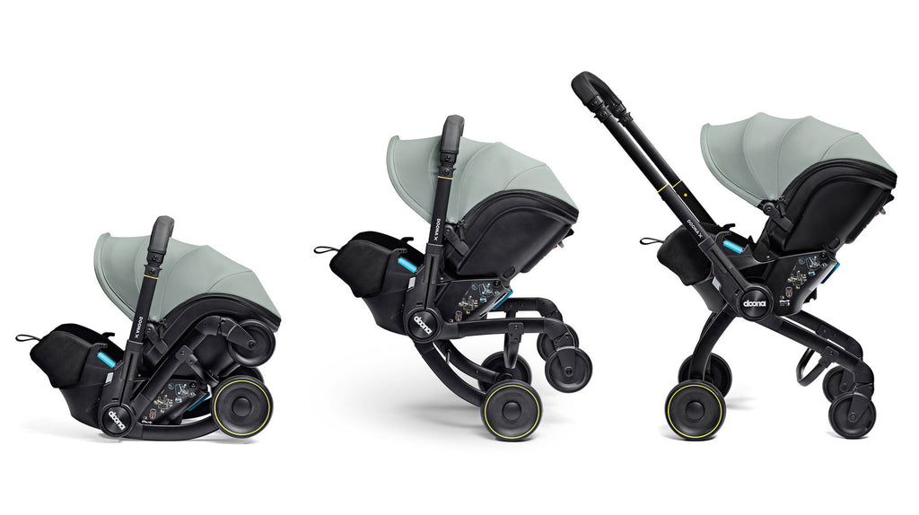 Doona autostol "X" med vogn Dusty Sage