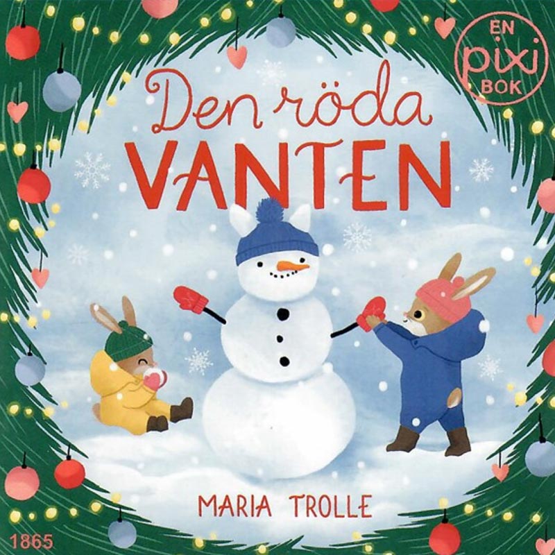 Den röda vanten av Maria Trolle (Pixibok)