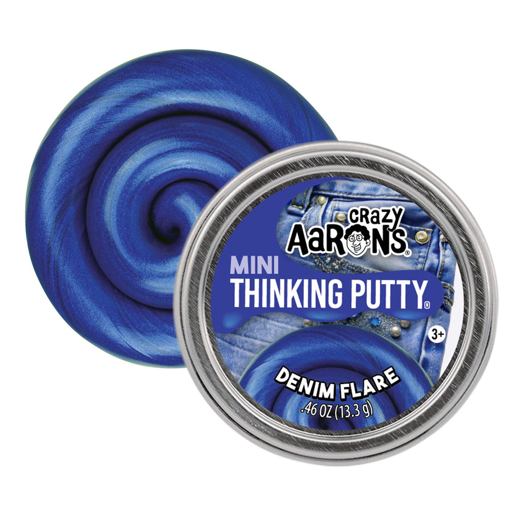 Crazy Aarons Thinking Putty Mini Denim Flare (5cm, 13g)