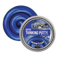 Thumbnail for Crazy Arons Tänjbar lera Mini Denim Flare (5cm, 13g)