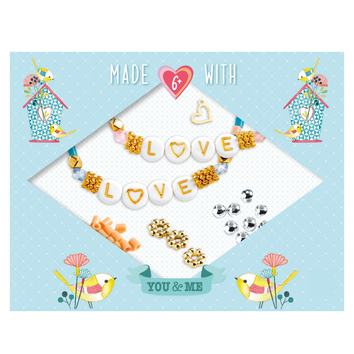 Djeco You & Me Letter Threading Armband