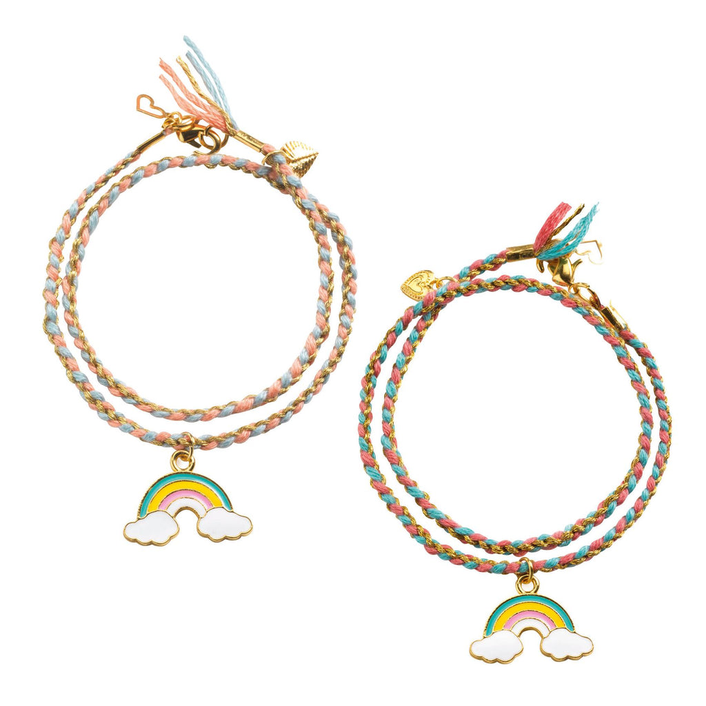 Djeco You & Me Rainbow Kumihimo Armband