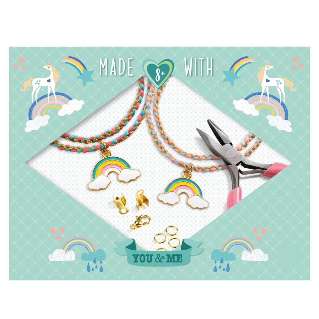 Djeco You & Me Rainbow Kumihimo Armband