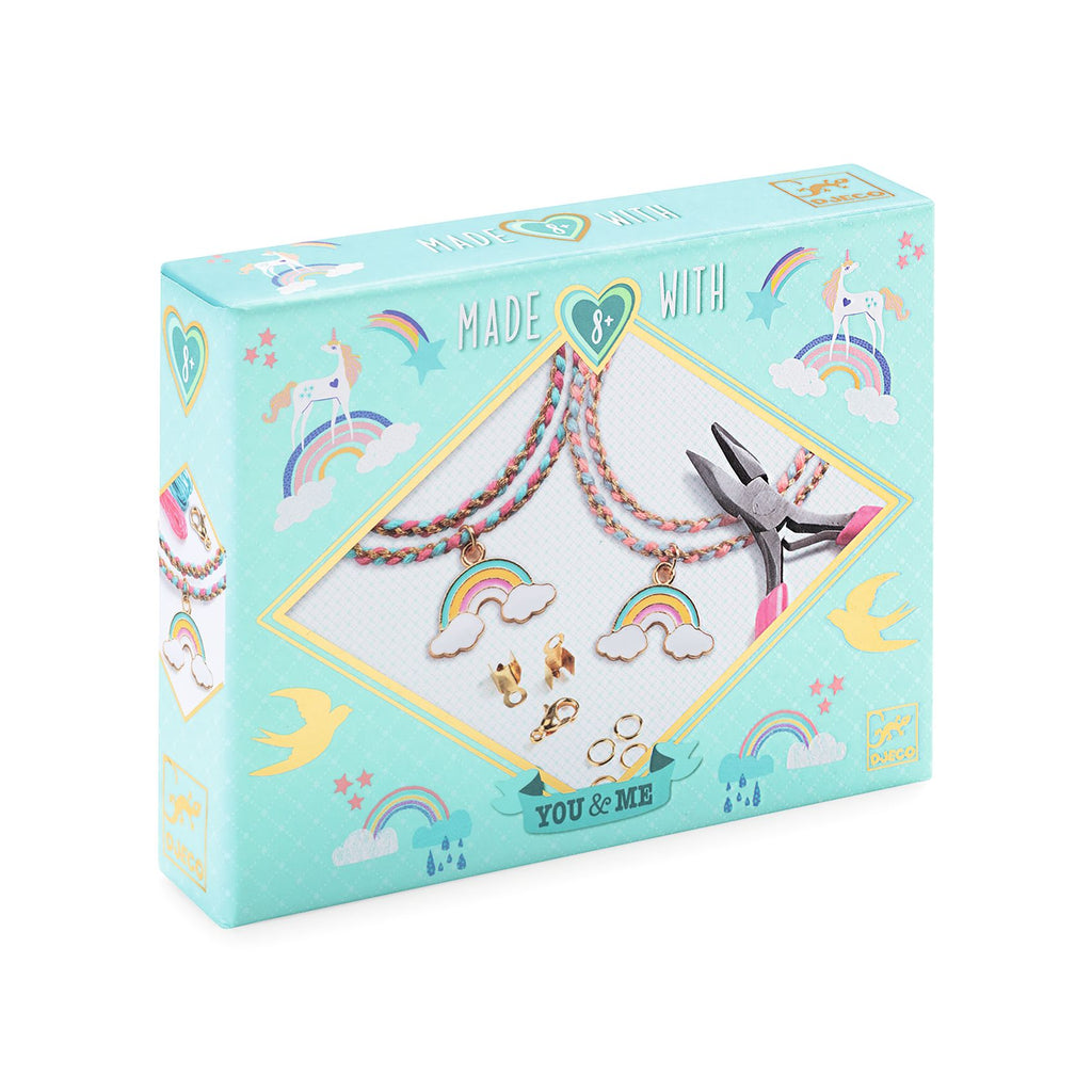 Djeco You & Me Rainbow Kumihimo Armband