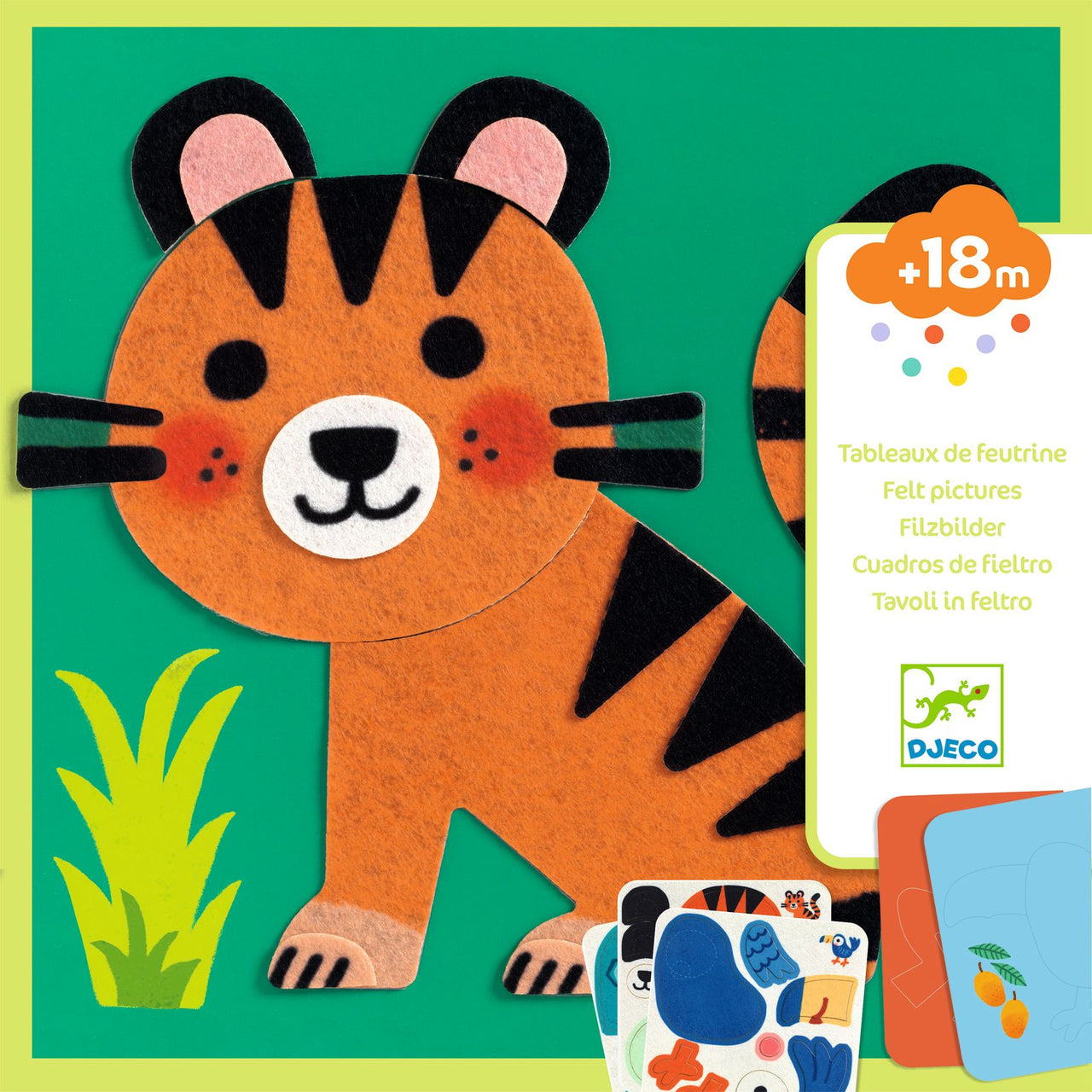 Djeco Filtpyssel Soft Animals