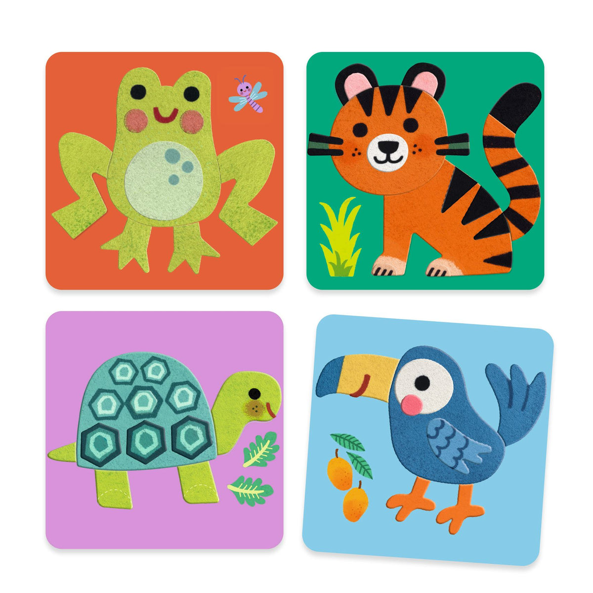 Djeco Filtpyssel Soft Animals