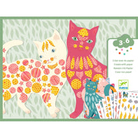 Thumbnail for Djeco Pysselbox Elodies Cute Cats
