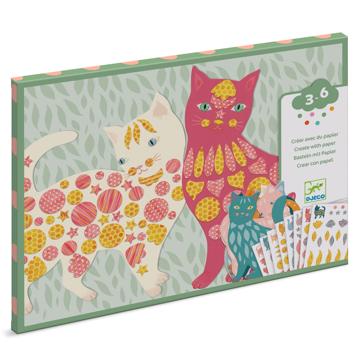 Djeco Pysselbox Elodies Cute Cats