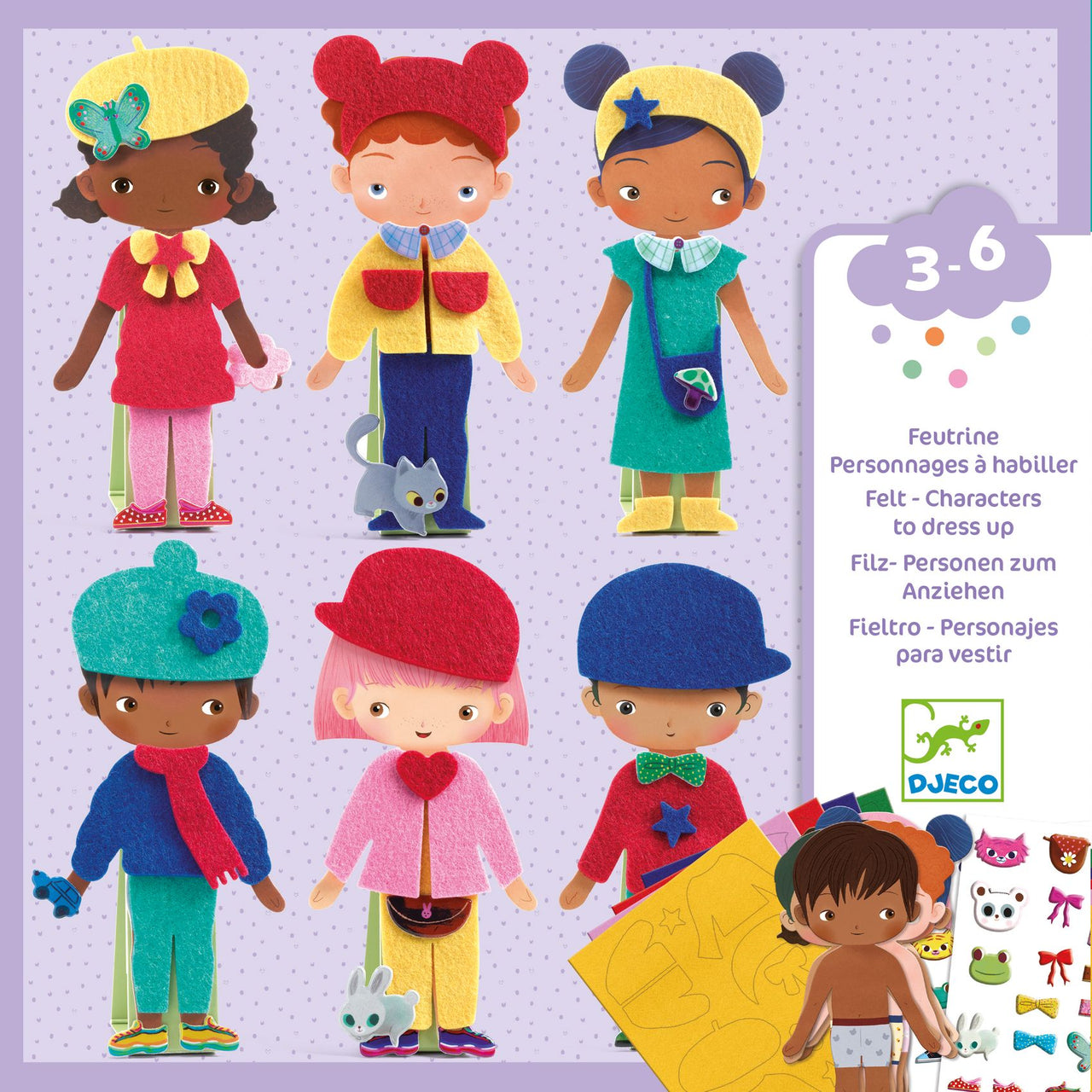 Djeco Pysselbox Soft Dress Up