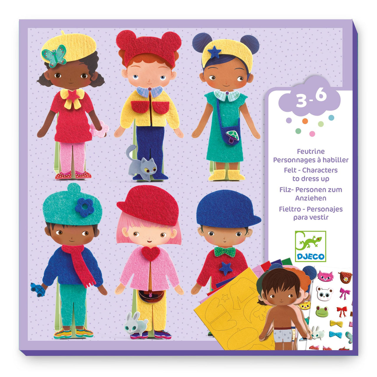 Djeco Pysselbox Soft Dress Up
