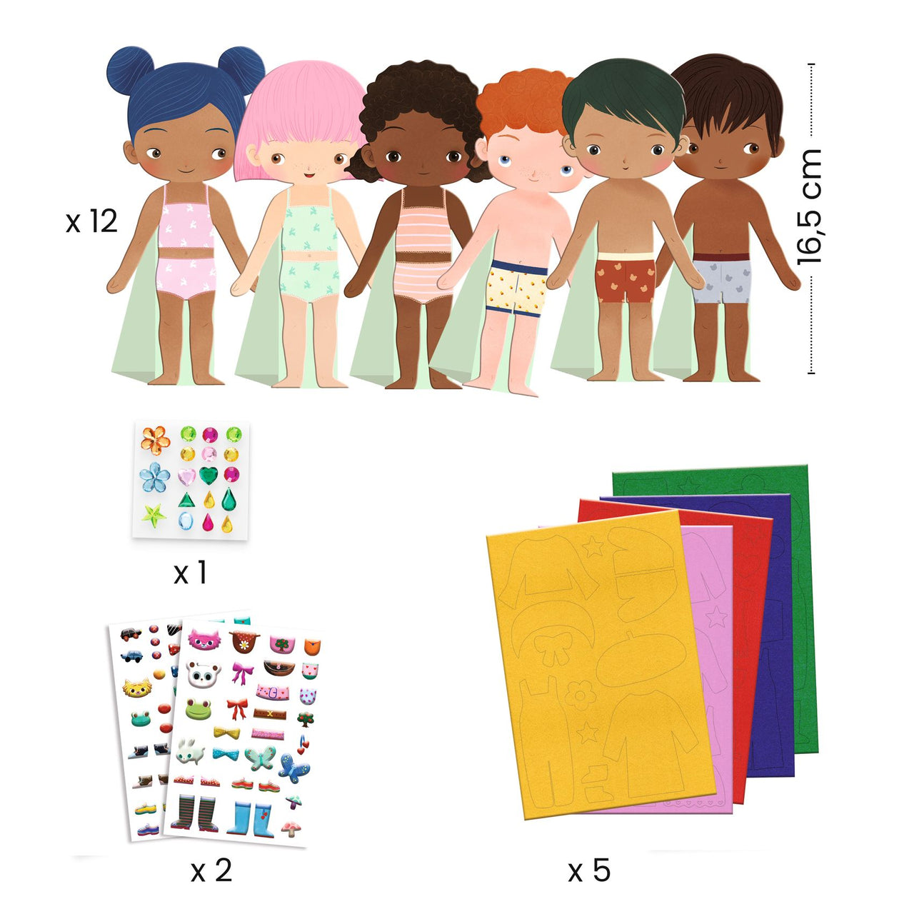 Djeco Pysselbox Soft Dress Up