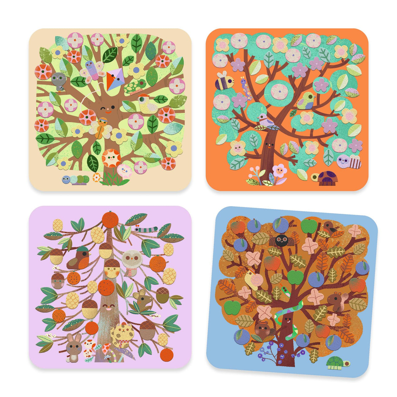 Djeco Kollagepyssel Through the Seasons