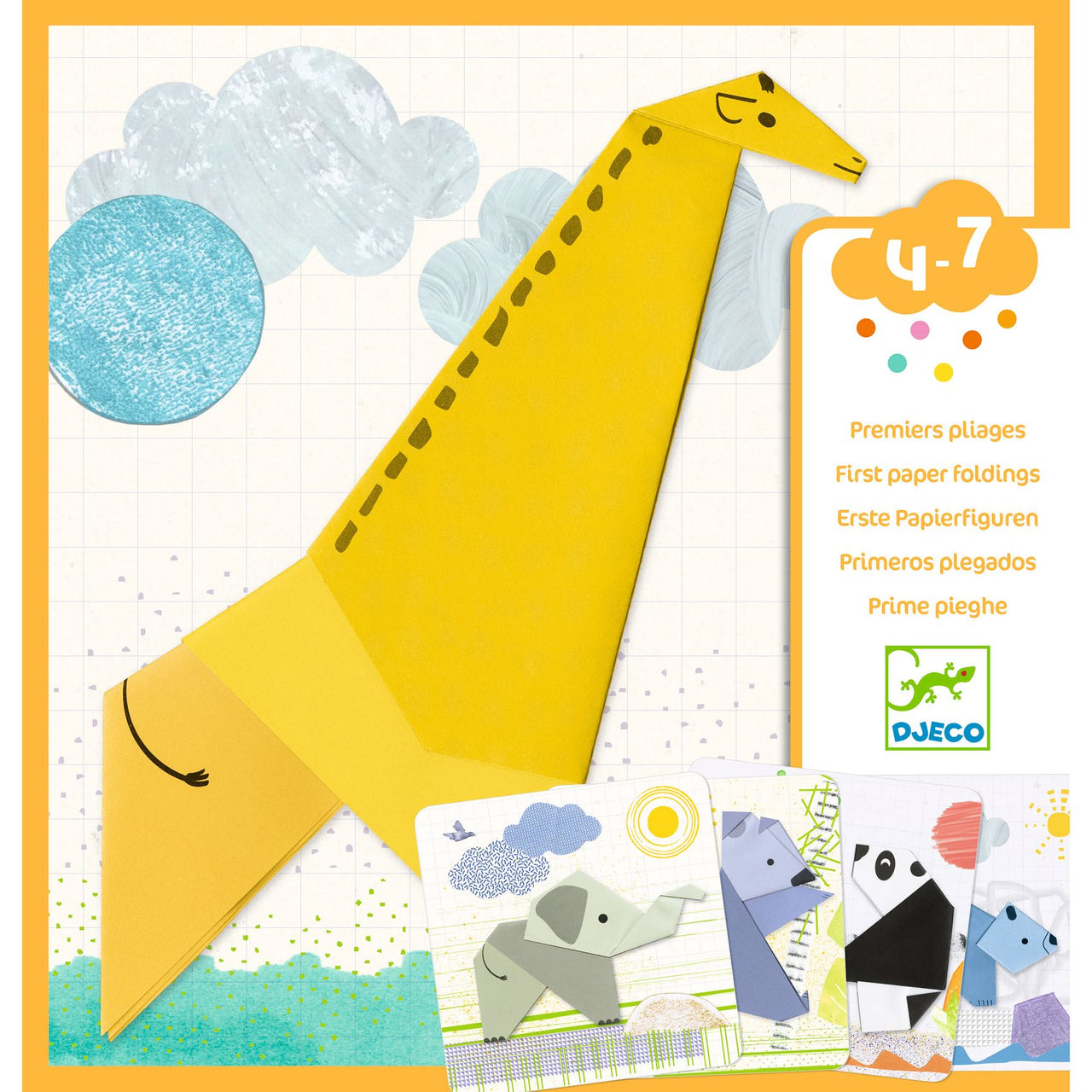 Djeco Origami 1, 2, 3… Fold!