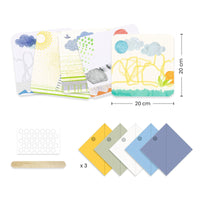 Thumbnail for Djeco Origami 1, 2, 3… Fold!