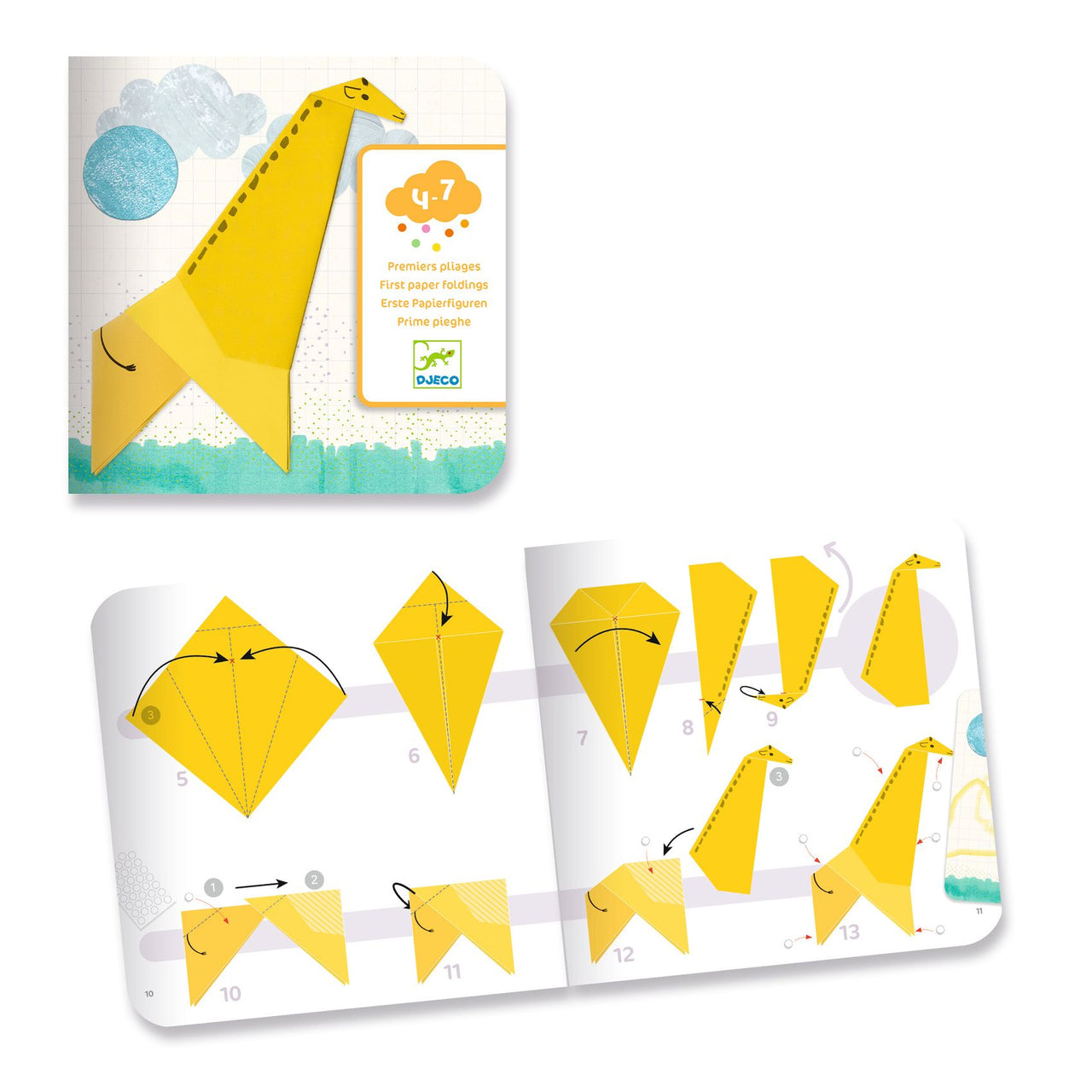 Djeco Origami 1, 2, 3… Fold!