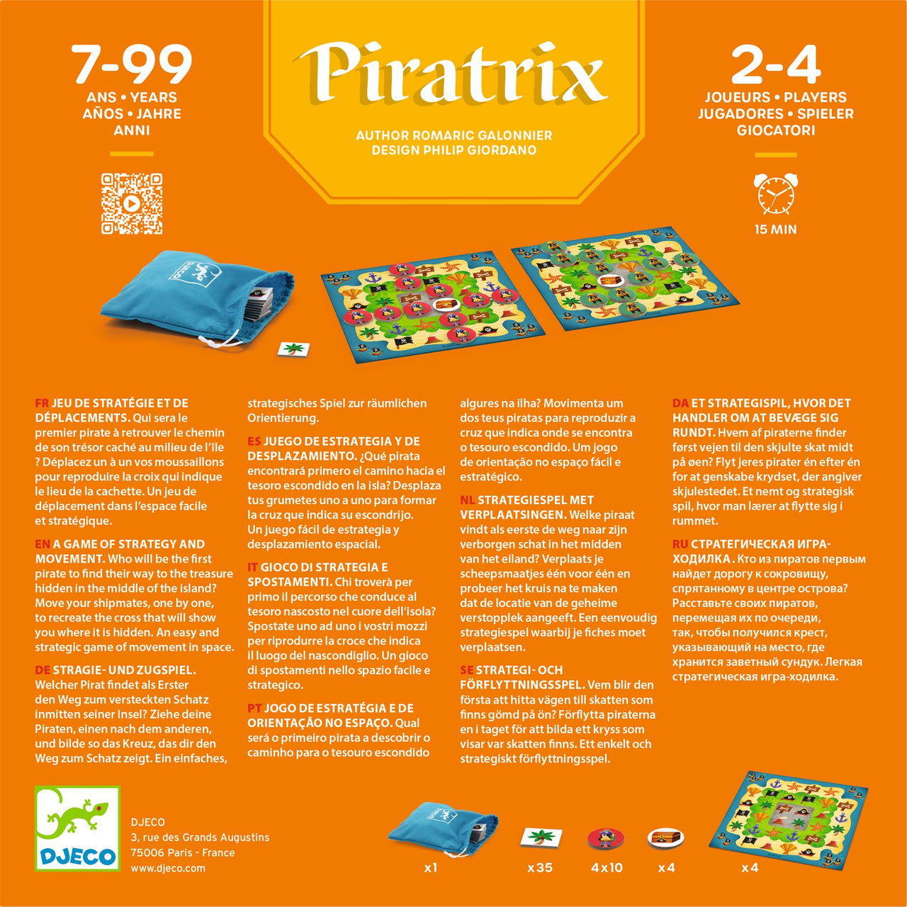 Djeco Brädspel Piratrix