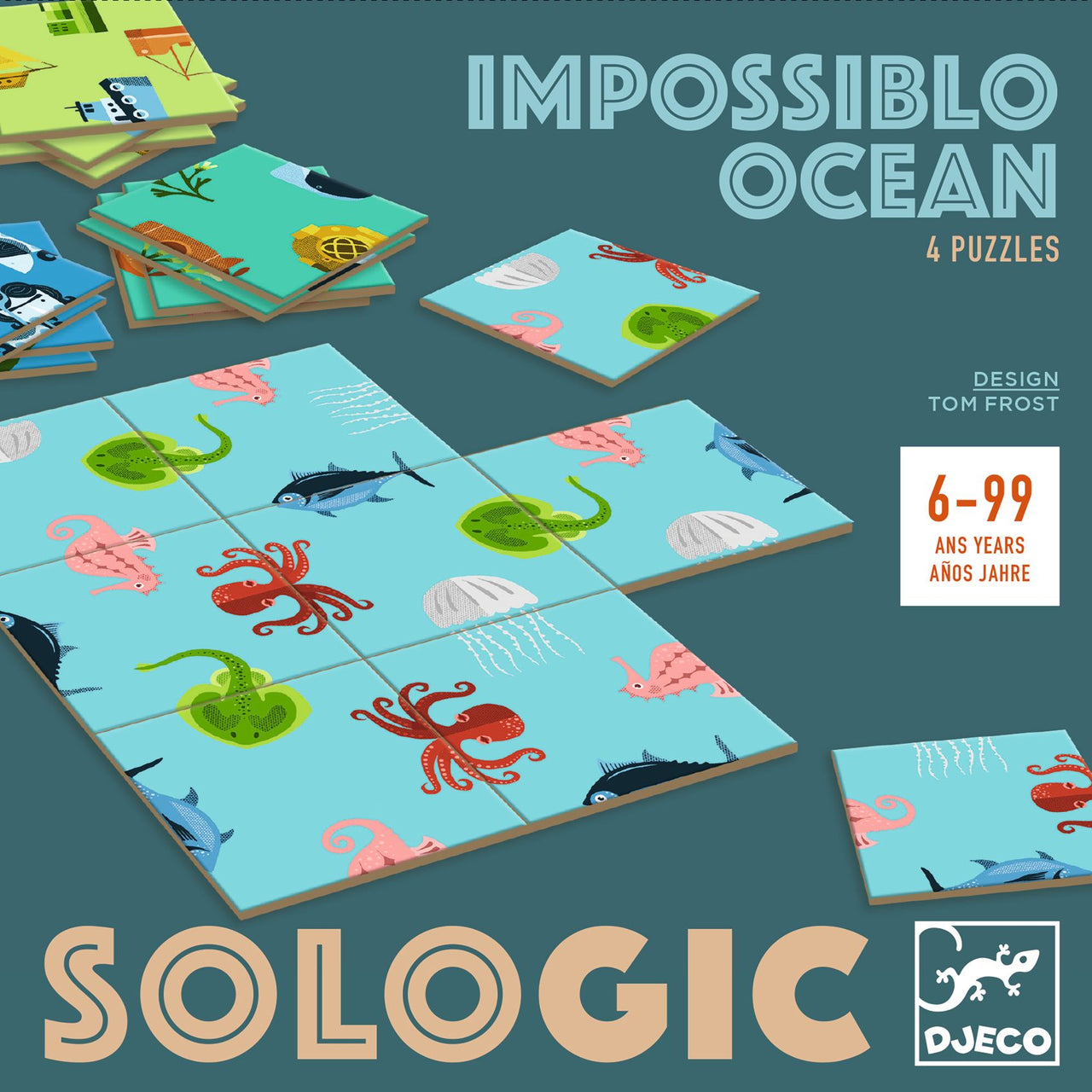 Djeco Logikspel Sological Impossiblo Ocean