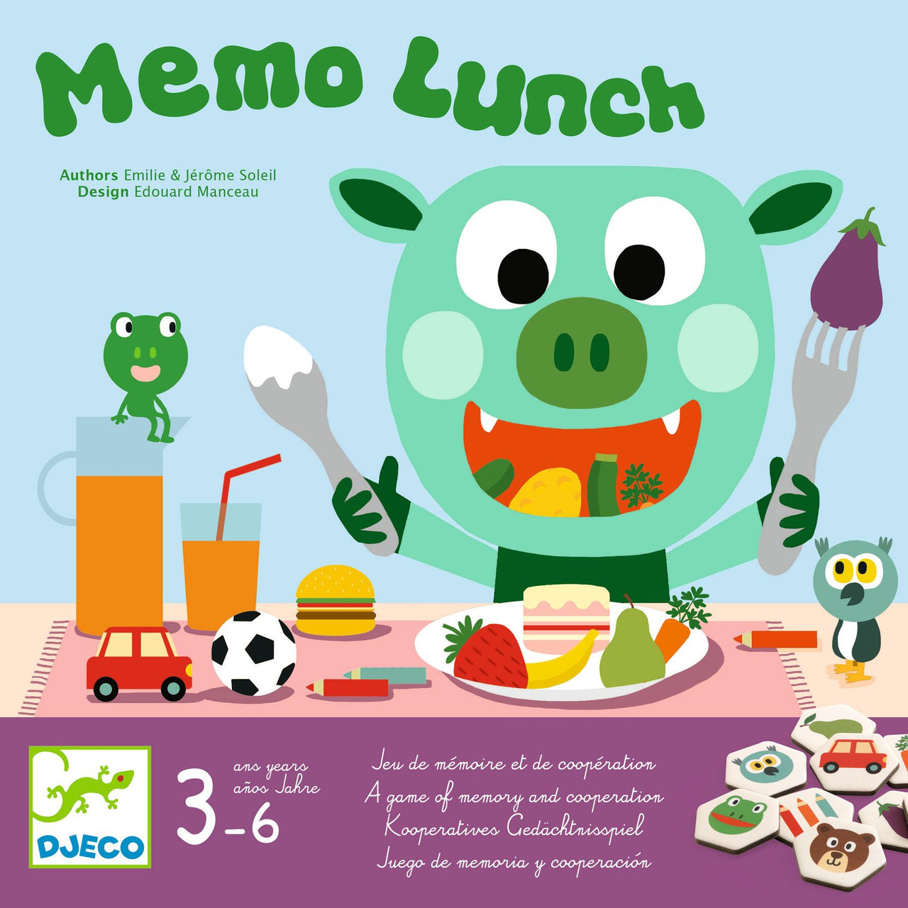 Djeco Memory Lunch