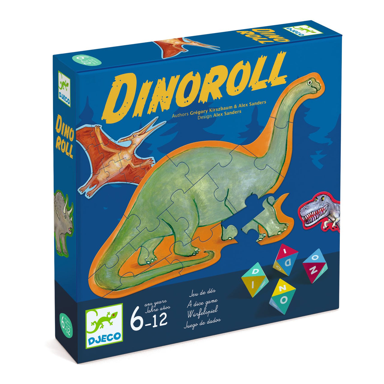 Djeco Sällskapsspel Dinoroll