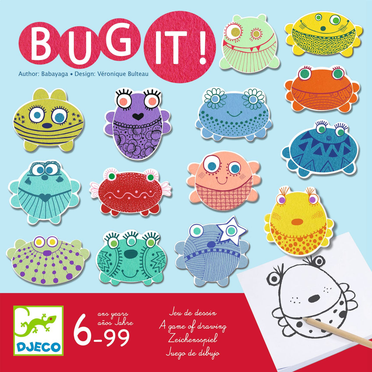 Djeco Sällskapsspel Bug It