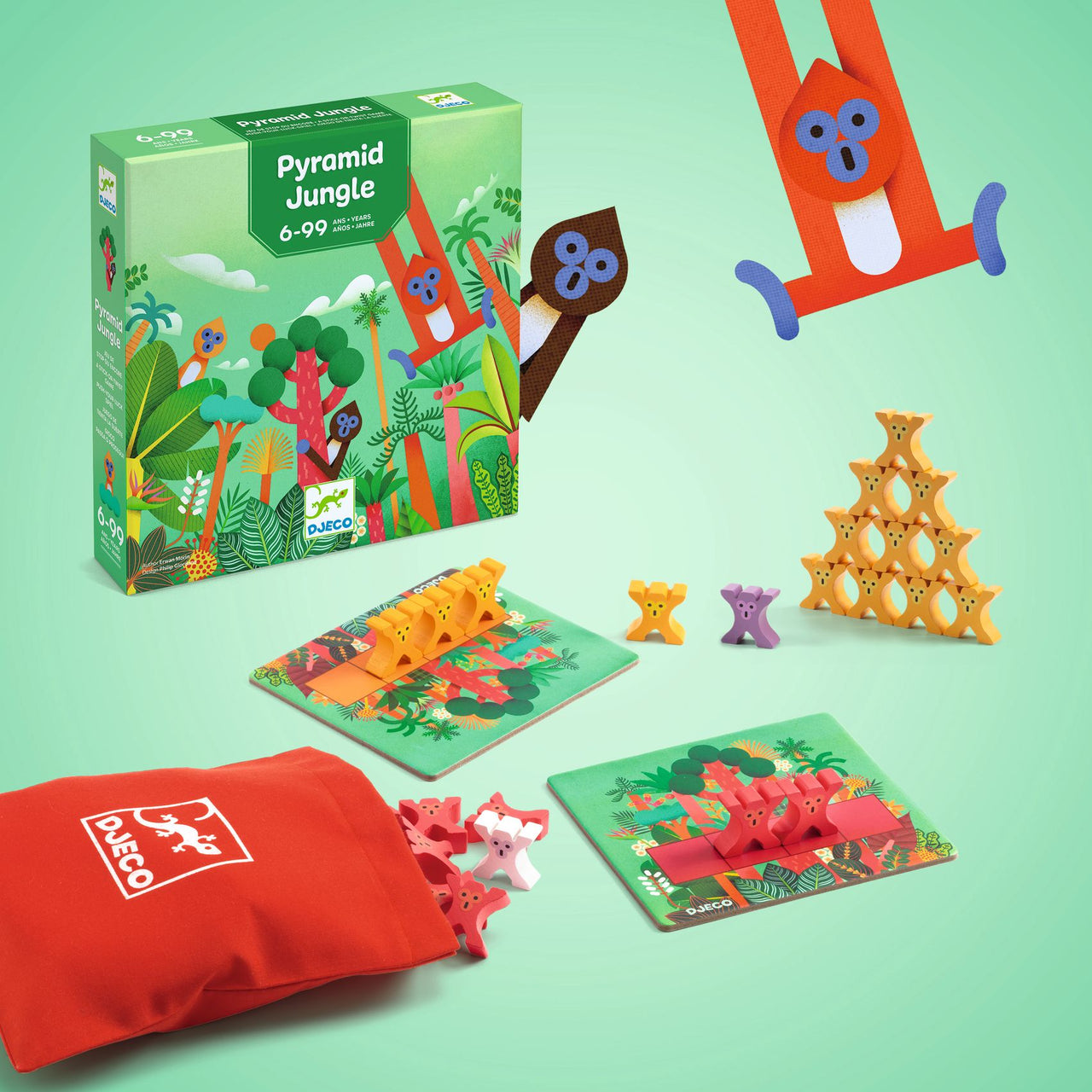 Djeco Brädspel Pyramid Jungle