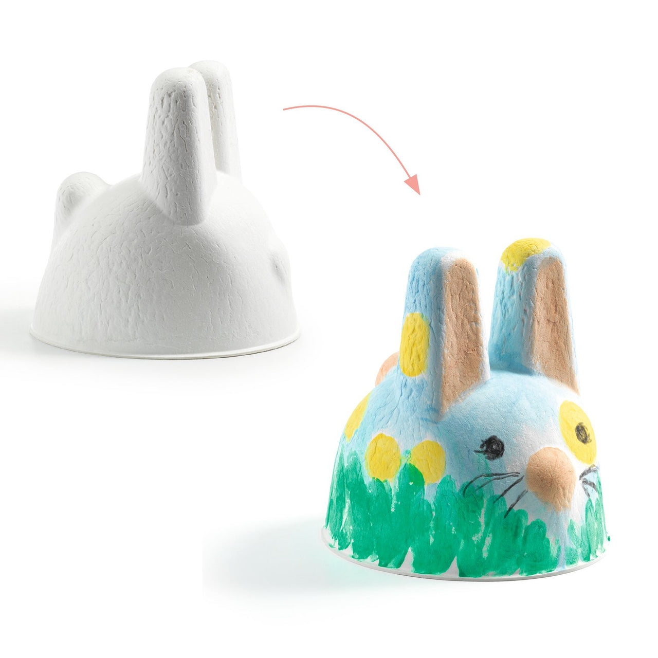 Djeco Fingerfärg Bunny Trio