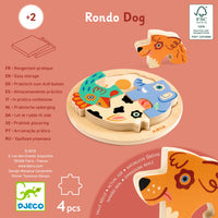 Thumbnail for Djeco Reliefpussel Rondo Coco (4 bitar)