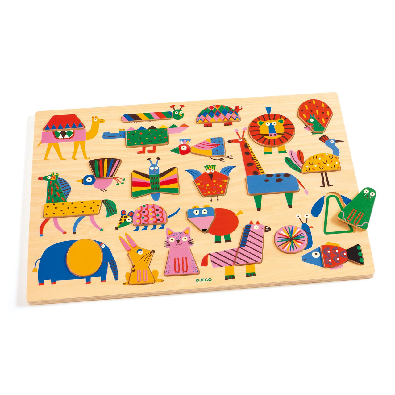 Djeco Pussel Puzzlo Geo (22 bitar)
