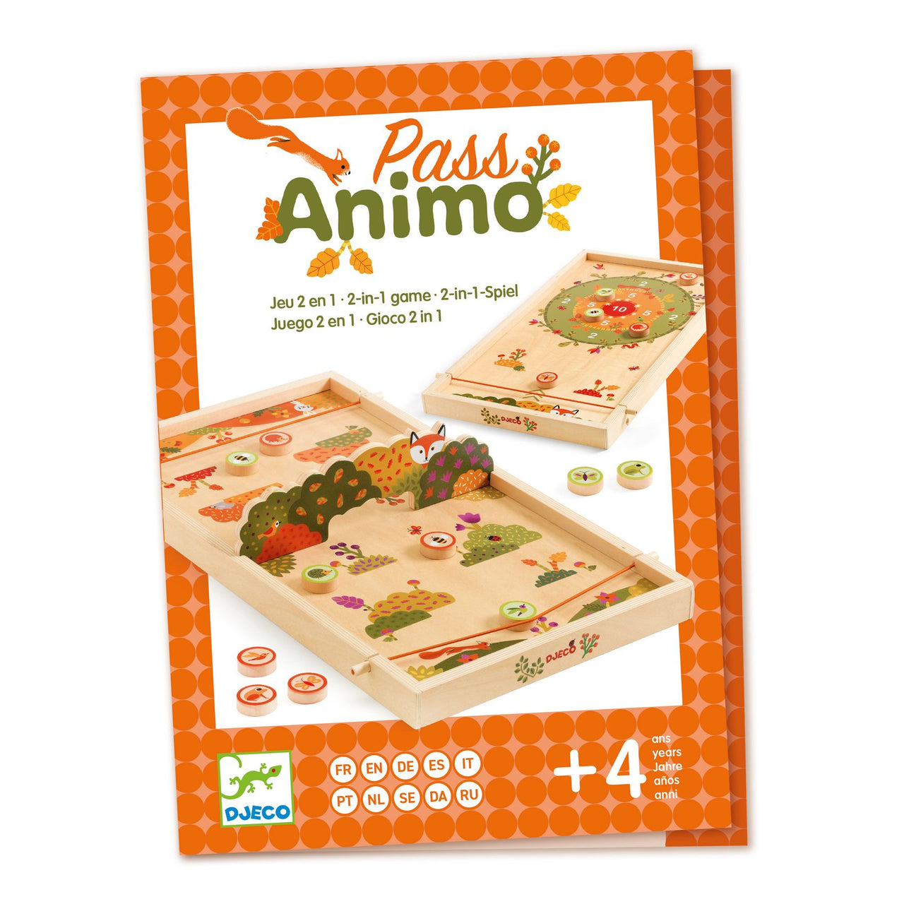 Djeco Träspel Pass Animo