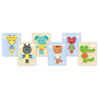 Thumbnail for Djeco Magnetlek Inzebox Mix Animals