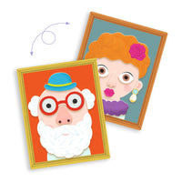 Thumbnail for Djeco Magnetlek Inzebox Portraits