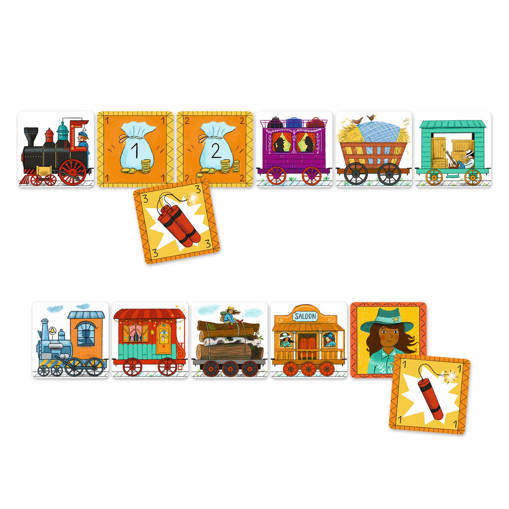 Djeco Kortspil Golden Train