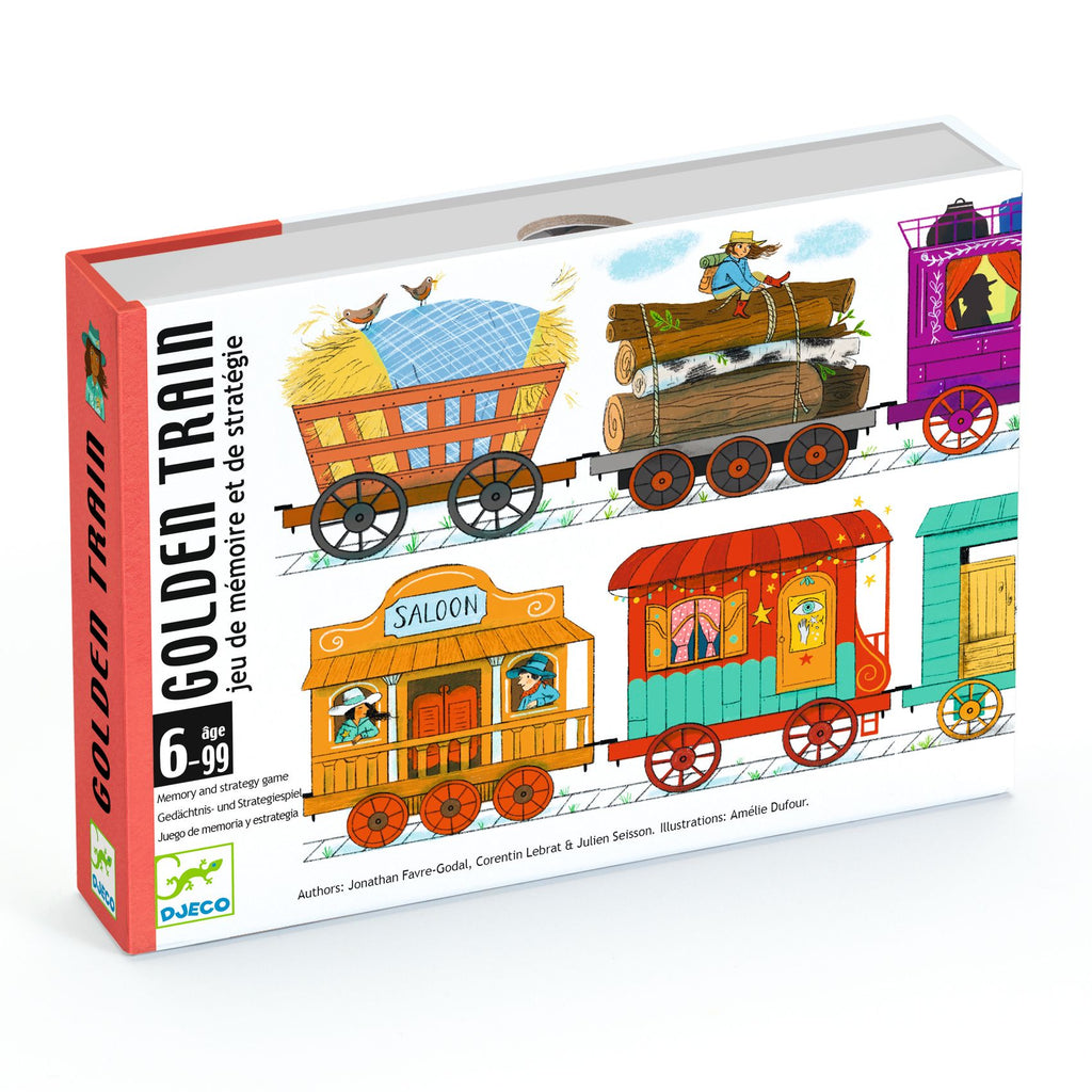 Djeco Kortspil Golden Train