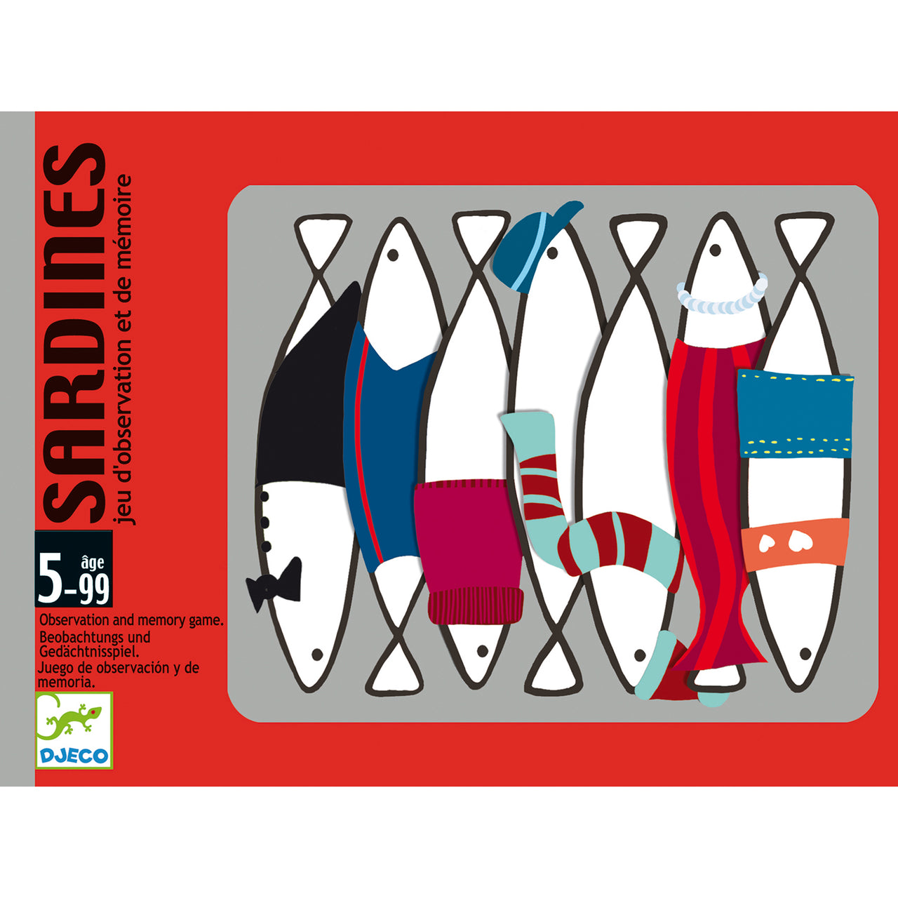 Djeco Kortspel Sardines