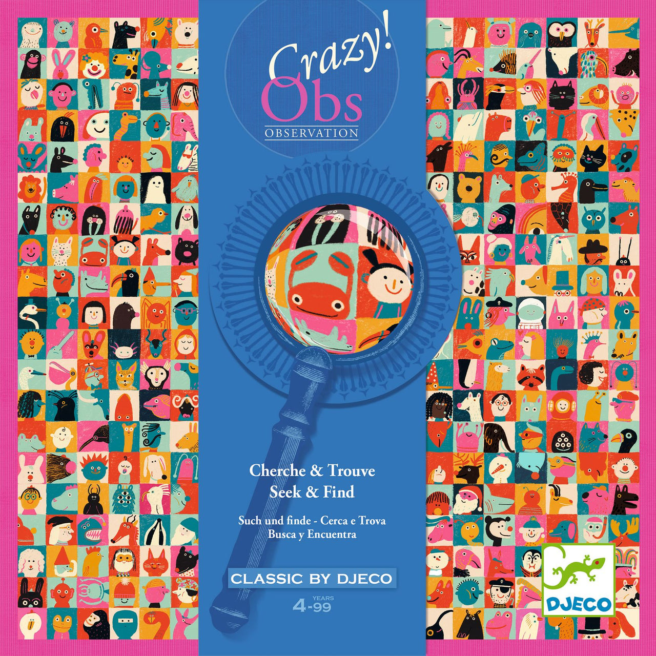 Djeco Observationsspel Crazy Observation! Photo Booth