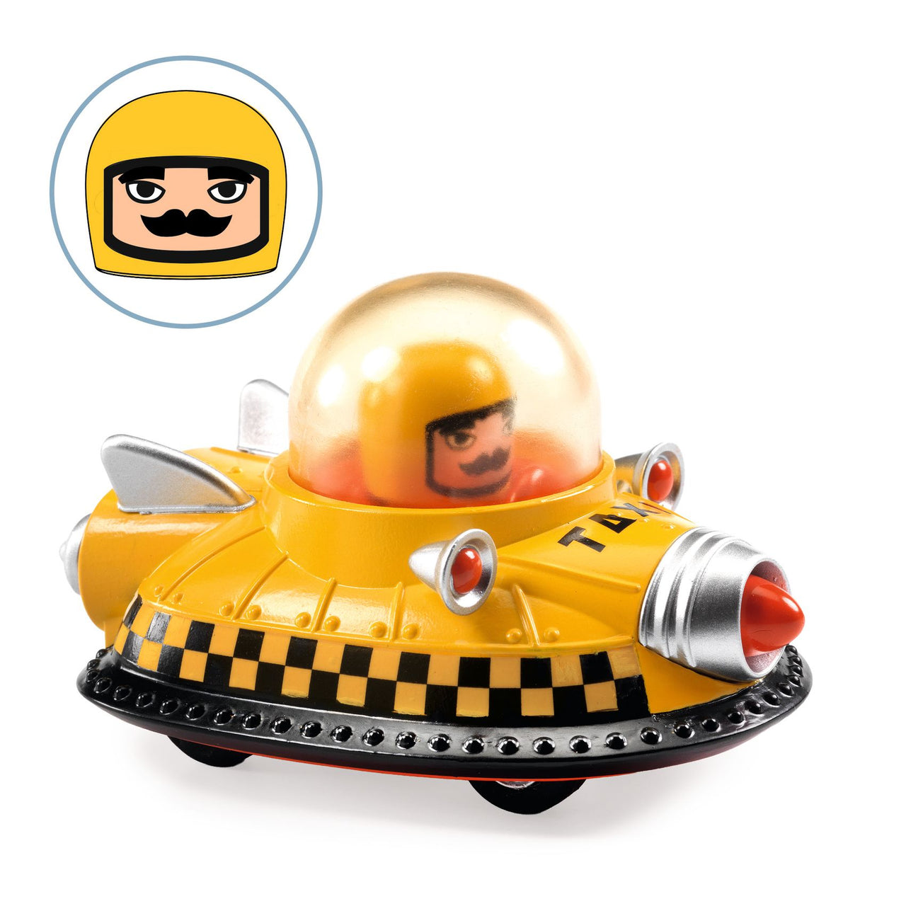 Djeco Leksaksbilar Crazy Motors Space Taxi
