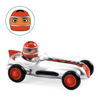 Thumbnail for Djeco Leksaksbilar Crazy Motors Silver Super Speed