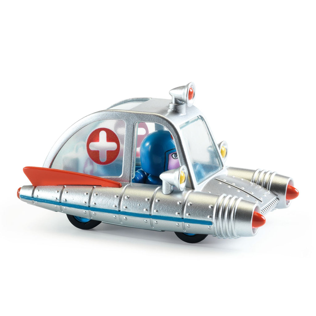 Djeco Leksaksbilar Crazy Motors Space Ambulance